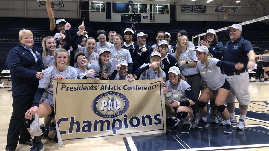 2019 PAC Volleyball Champs- Westminster College